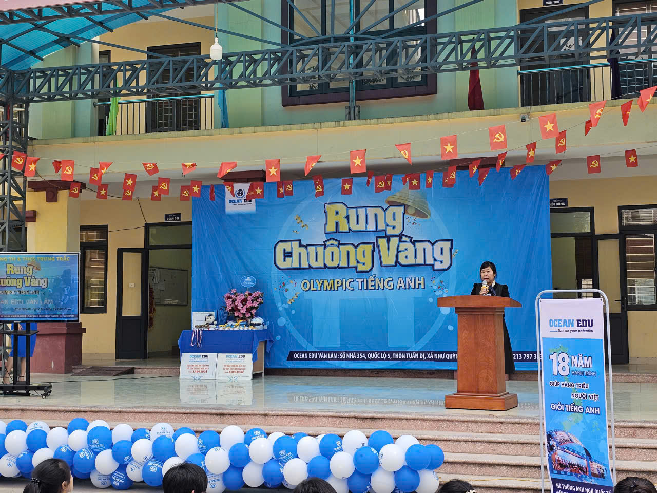 CUỘC THI “RUNG CHUÔNG VÀNG – OLYMPIC TIẾNG ANH” TRƯỜNG TH&THCS TRƯNG TRẮC